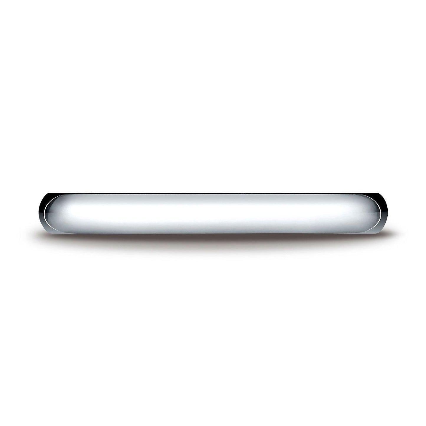 3mm High Dome Comfort-Fit Wedding Band, in Platinum | RockHer