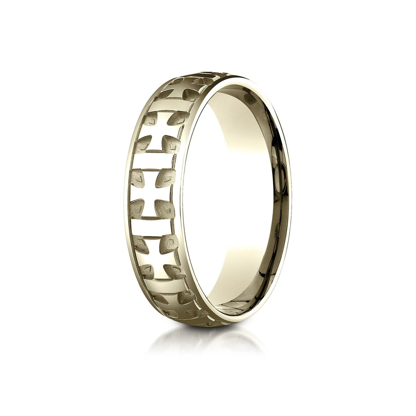 6mm Comfort-Fit Wedding Band, in 14K Yellow Gold | RockHer