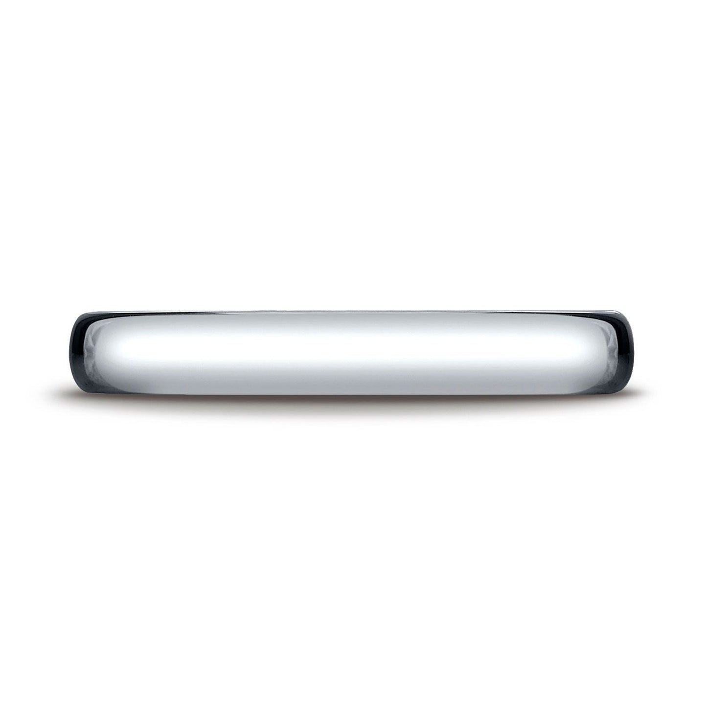 3.5mm Flat Comfort-Fit Wedding Band, in Platinum | RockHer