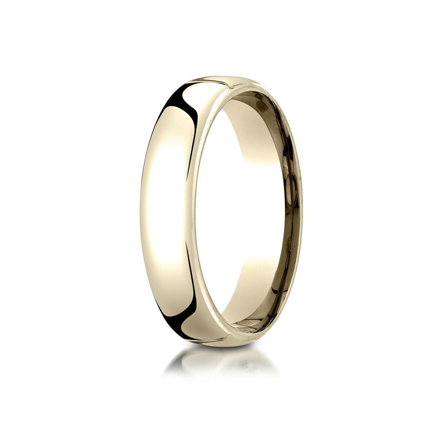 5.5mm Deluxe Comfort-Fit Wedding Band, in 18K Yellow Gold | RockHer
