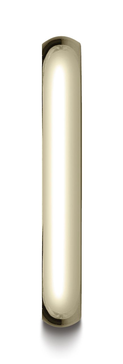 แหวนวงรีแบบดั้งเดิม หนา 3 มม. โค้งเล็กน้อย ทำจากทองคำเหลือง 14 กะรัต