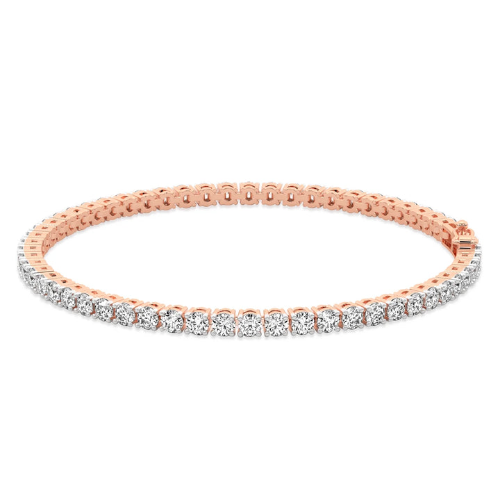 Lab Grown Diamond Tennis Bracelet — EFG/VS, IGI Certified (3–15ctw)