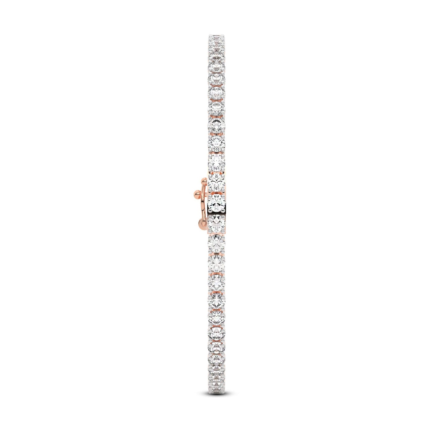 Lab Grown Diamond Tennis Bracelet — EFG/VS, IGI Certified (3–15ctw)