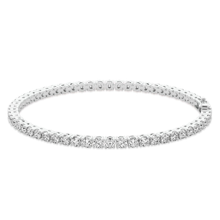 Lab Grown Diamond Tennis Bracelet — EFG/VS, IGI Certified (3–15ctw)