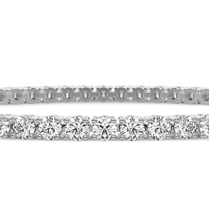 Lab Grown Diamond Tennis Bracelet — EFG/VS, IGI Certified (3–15ctw)