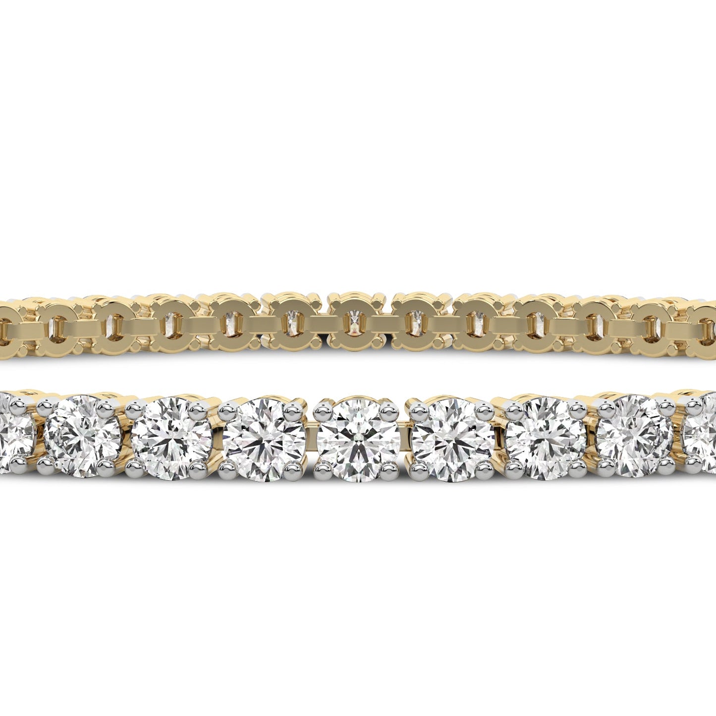 Lab Grown Diamond Tennis Bracelet — EFG/VS, IGI Certified (3–15ctw)