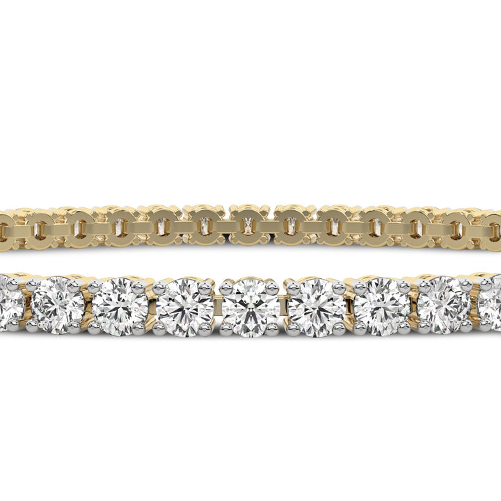 Lab Grown Diamond Tennis Bracelet — EFG/VS, IGI Certified (3–15ctw)
