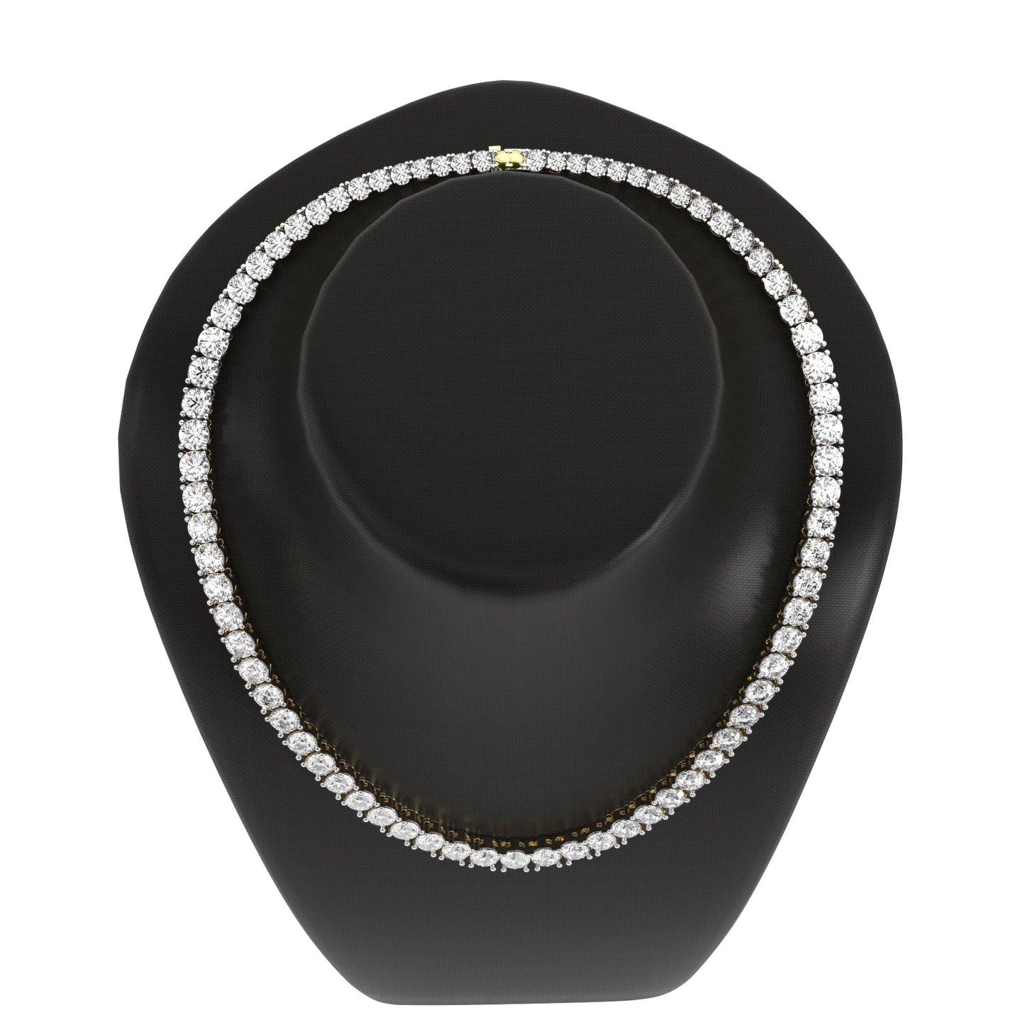 Riviera Lab Grown Diamond Tennis Necklace EFG Color, VS Clarity, IGI Certified (5-25ctw) – view 5 | RockHer