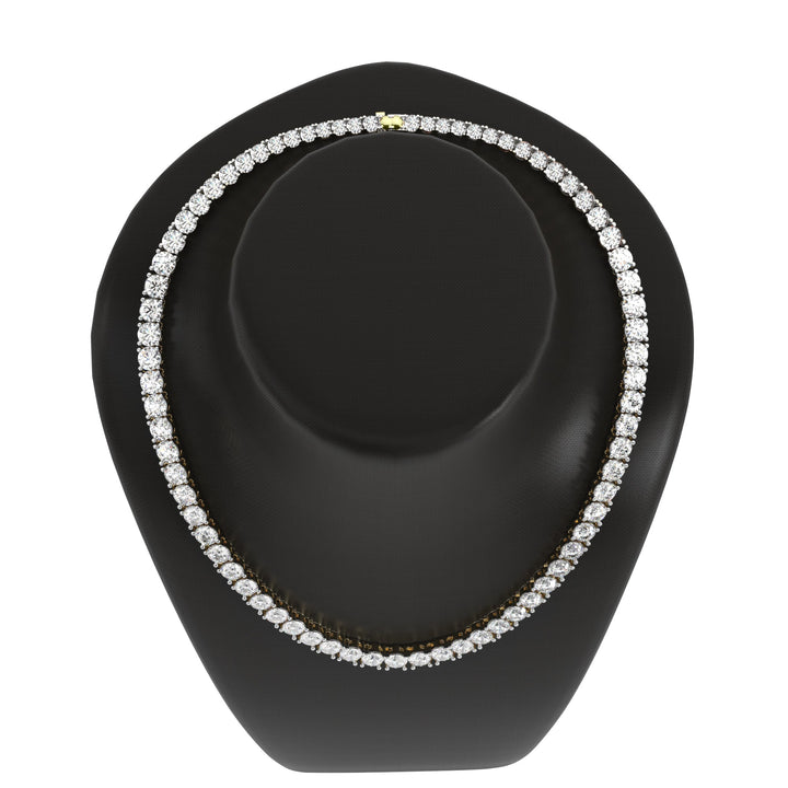 Riviera Lab Grown Diamond Tennis Necklace EFG Color, VS Clarity, IGI Certified (5-25ctw) – view 5 | RockHer