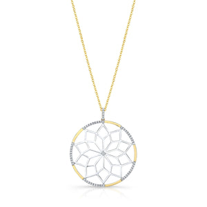 สร้อยคอเพชร ตัวเรือนทองคำเหลือง 14K จาก RockHer