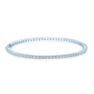 สร้อยข้อมือเพชร ตัวเรือนทองคำขาว 18K จาก RockHer