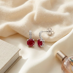 ต่างหูเพชร ตัวเรือนทองคำขาว 14K จาก RockHer