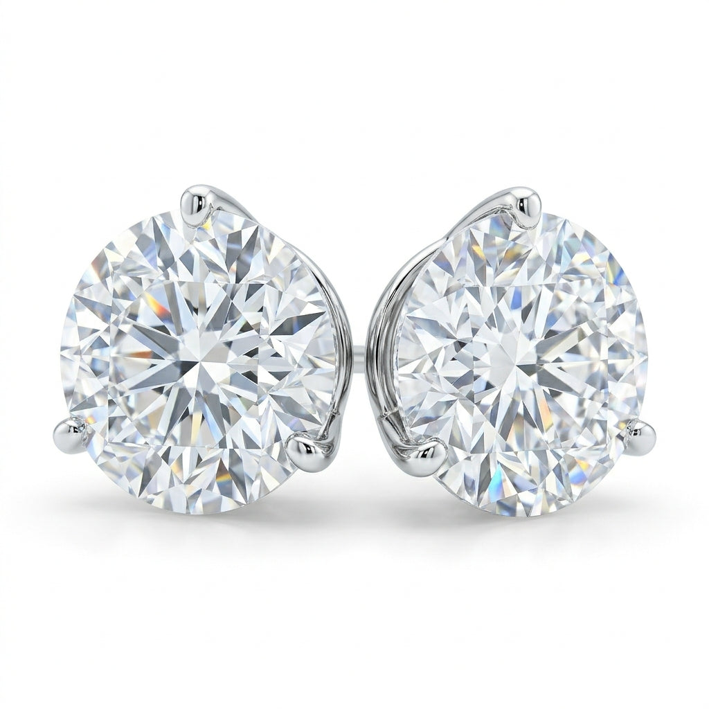 Martini Lab Diamond Stud Earrings | RockHer