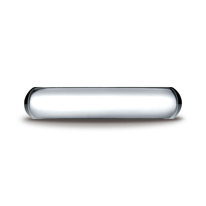 5mm High Dome Comfort-Fit Wedding Band, in Platinum | RockHer
