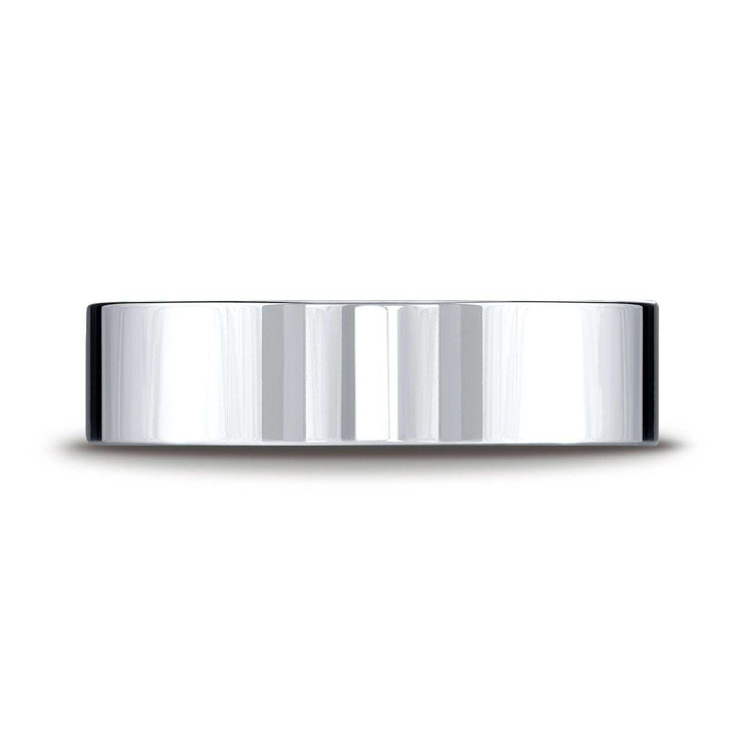 แหวนแพลทินัม 6mm แบบแบน ใส่สบาย