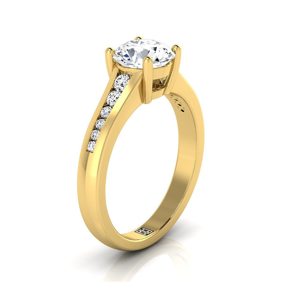 The สตีวี่ Engagement Ring, made to order in our Los Angeles atelier