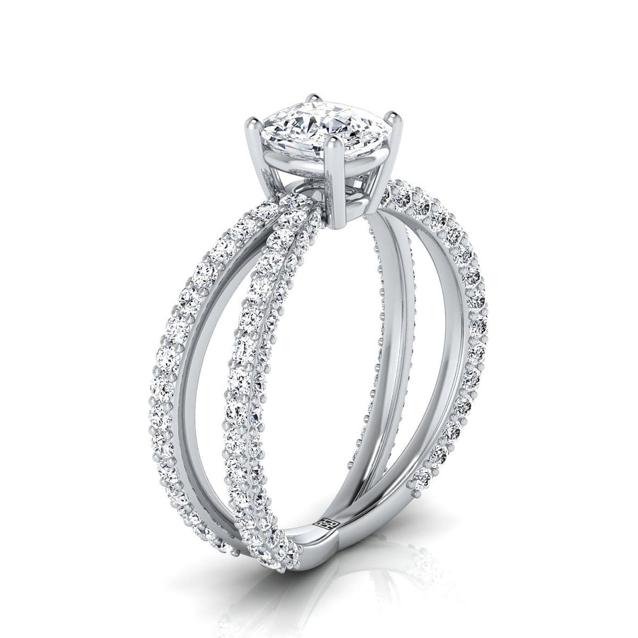 The เซดี Engagement Ring, made to order in our Los Angeles atelier