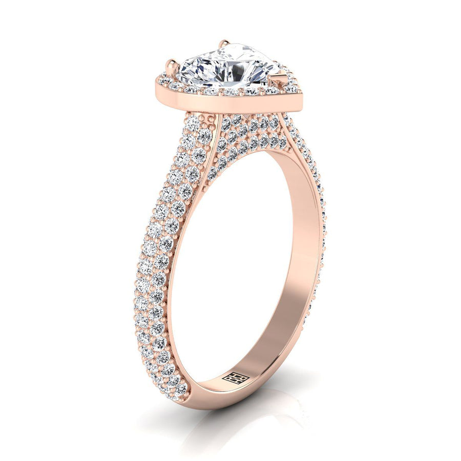 The เอลลา Engagement Ring, made to order in our Los Angeles atelier