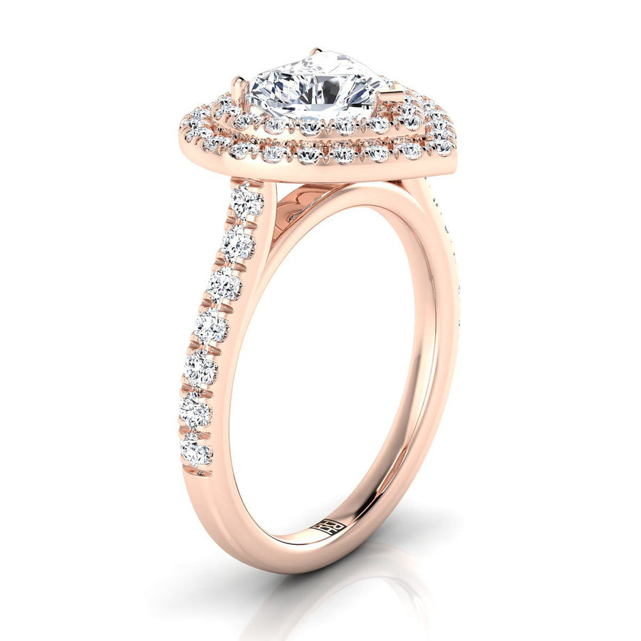 The วิตนีย์ Engagement Ring, made to order in our Los Angeles atelier