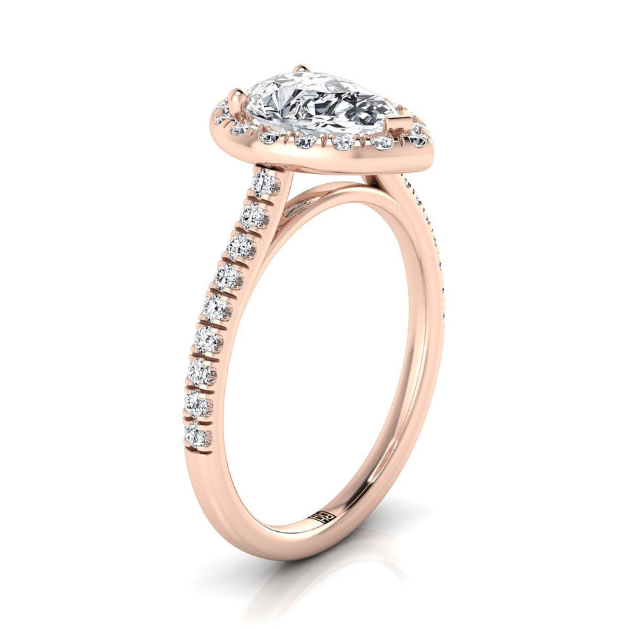 The ซาเด Engagement Ring, made to order in our Los Angeles atelier