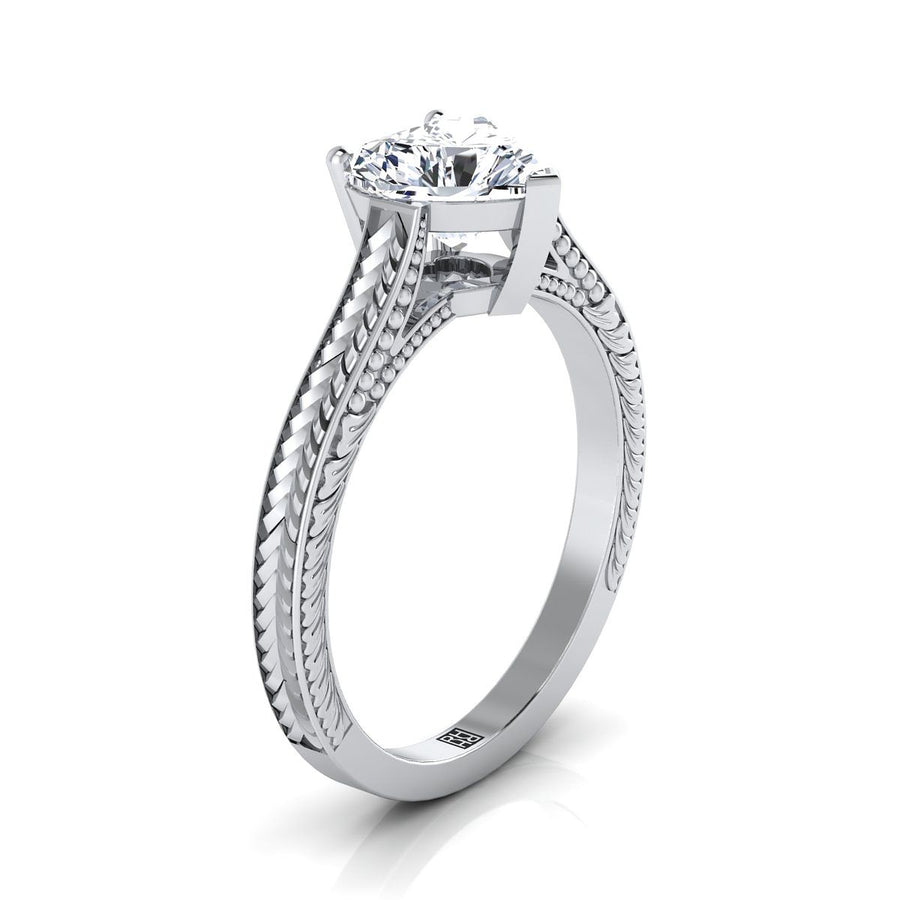 The ไอด้า Engagement Ring, made to order in our Los Angeles atelier