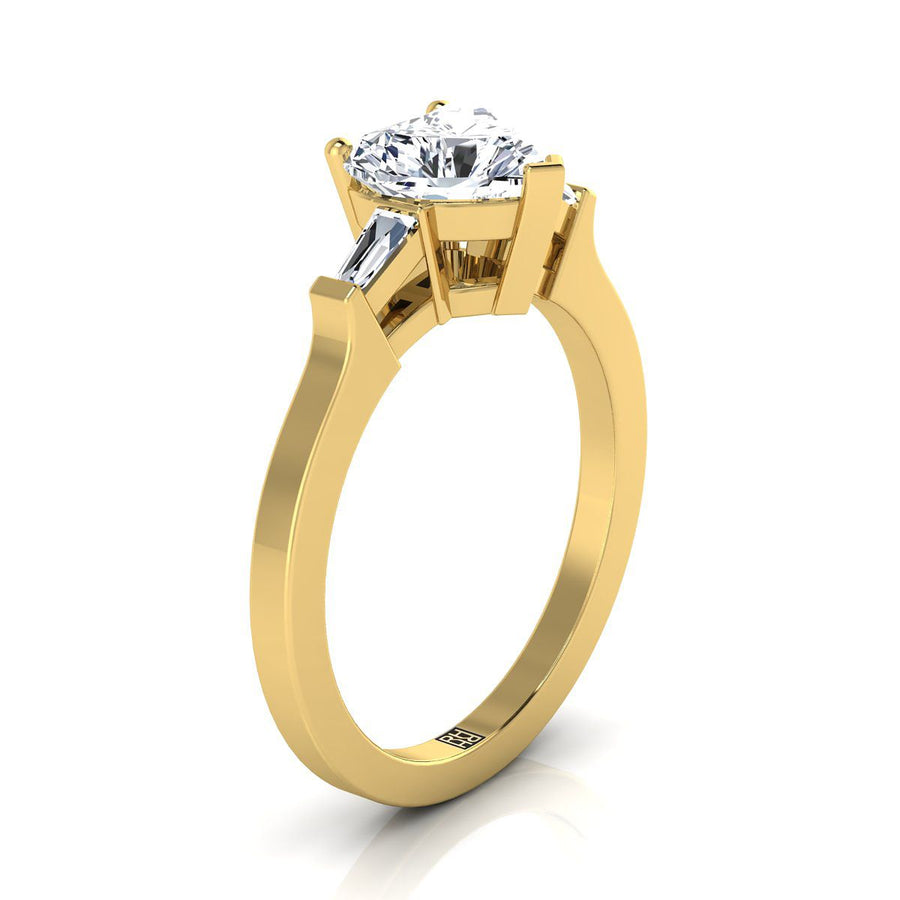The มิถุนายน Engagement Ring, made to order in our Los Angeles atelier