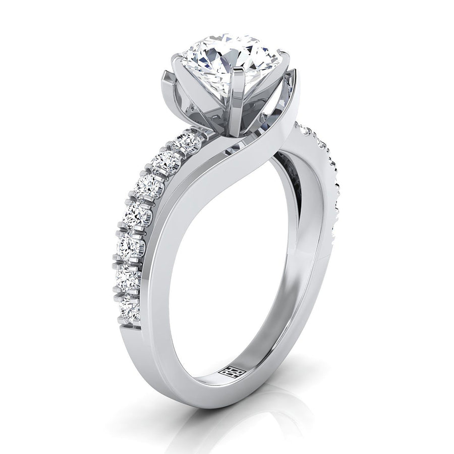 The ทาเทียน่า Engagement Ring, made to order in our Los Angeles atelier