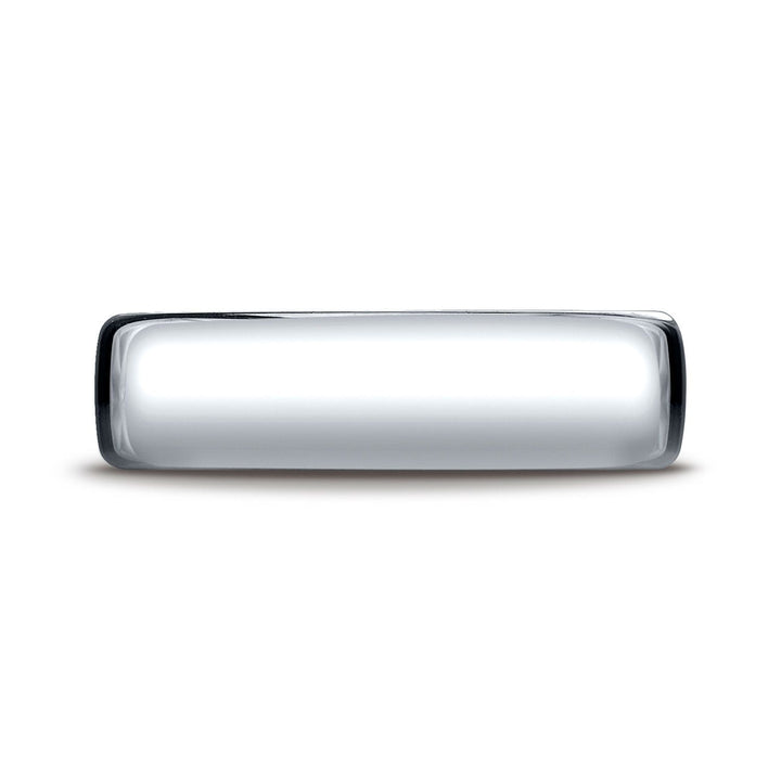 6.5mm Deluxe Comfort-Fit Wedding Band, in Platinum | RockHer