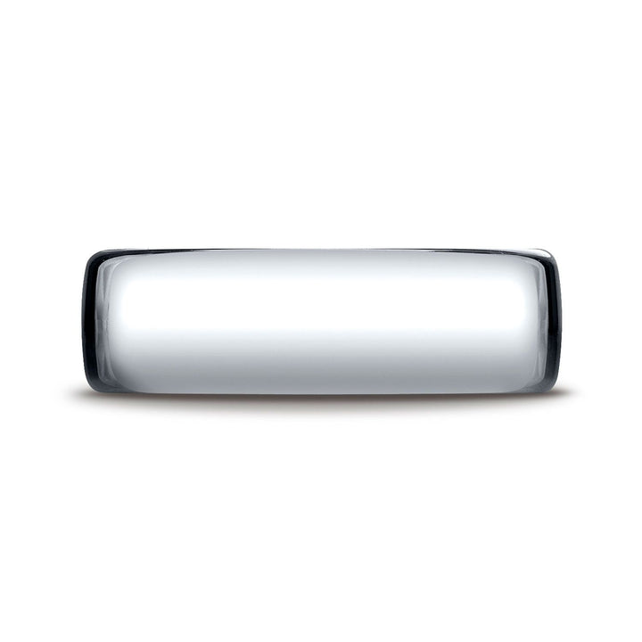7.5mm Comfort-Fit Wedding Band, in Platinum | RockHer