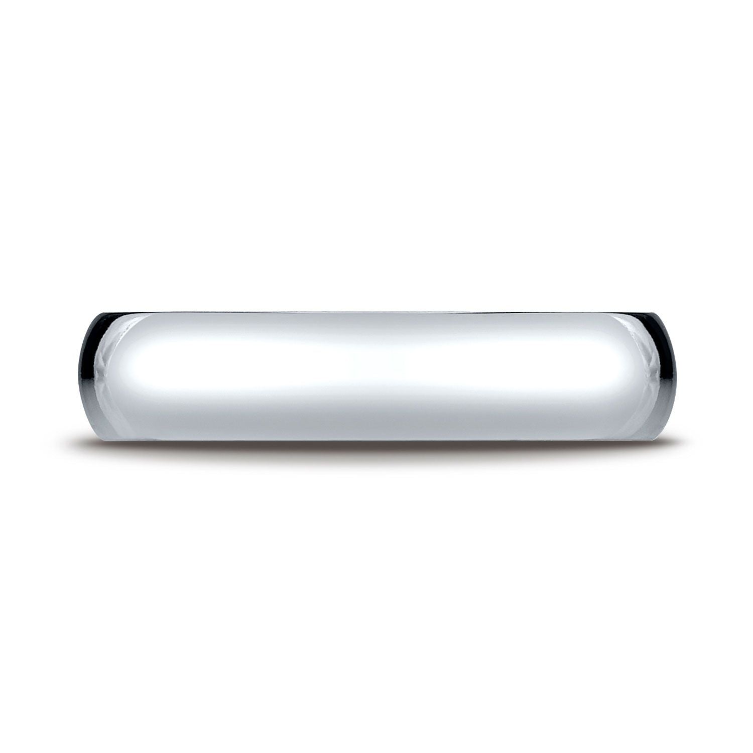 Platinum 5mm Slightly Domed Standard Comfort-fit Ring