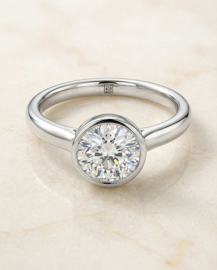 The ดูแรน Engagement Ring, made to order in our Los Angeles atelier