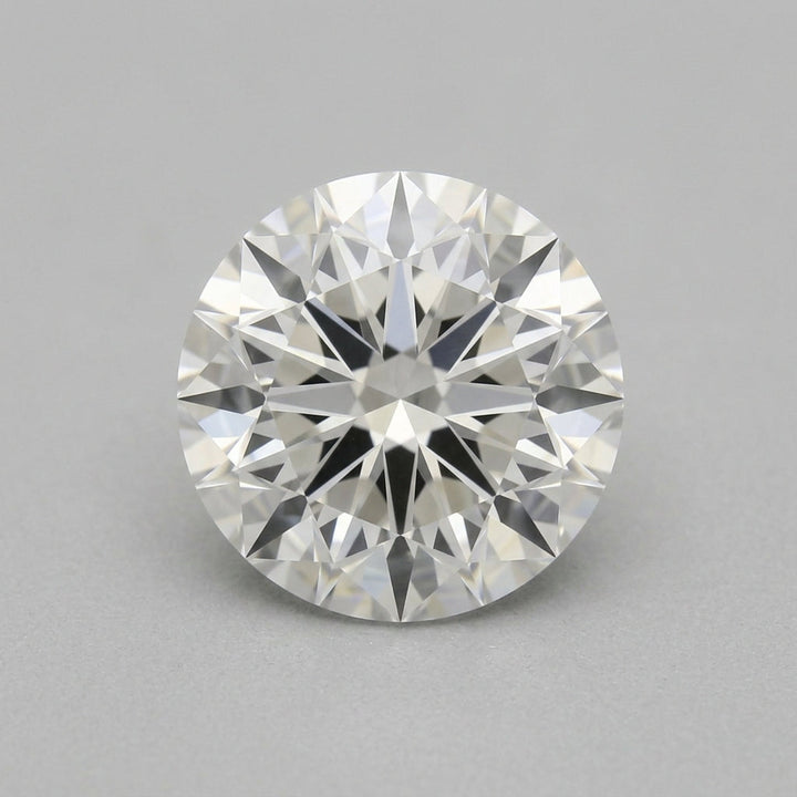 1-3/4 Carat Round Lab Grown Diamond — top-down face-up view